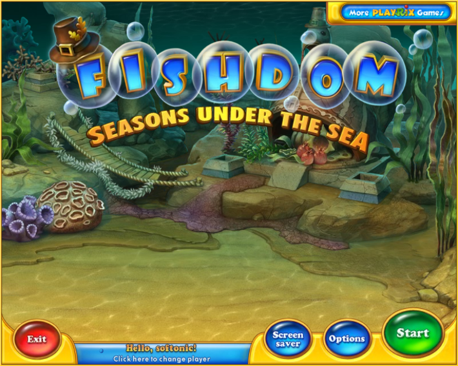 Fishdom - Seasons Under the Sea Deluxe logo