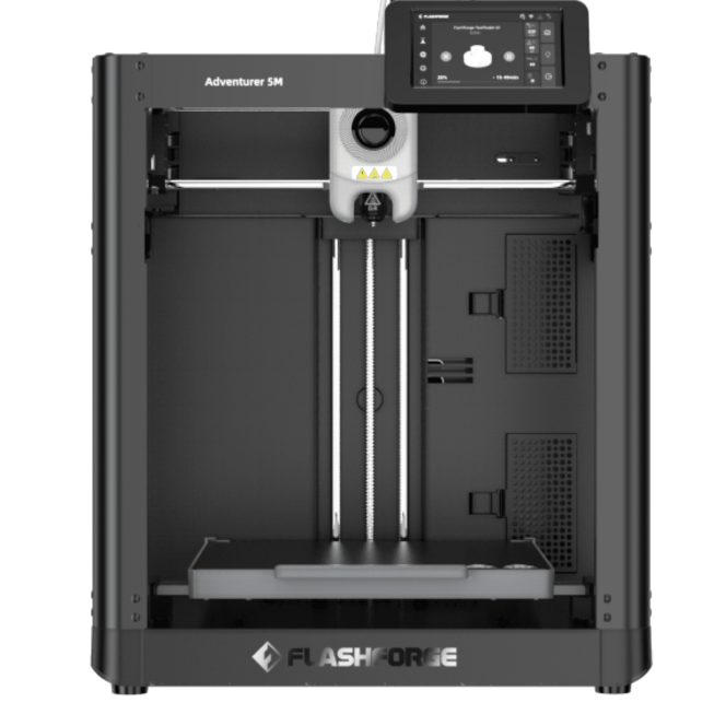 Imprimante 3D Flashforge Adventurer 5M - Nivellement Auto, 600mm/s, Buse Rapide - Idéale Débutants