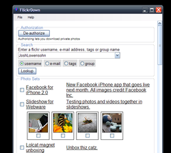 FlickrDown screen2