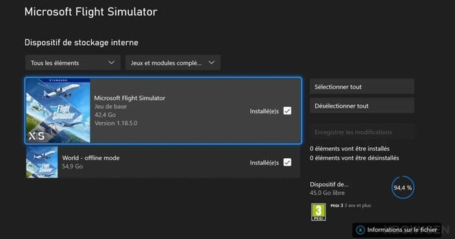 Flight simulator Xbox