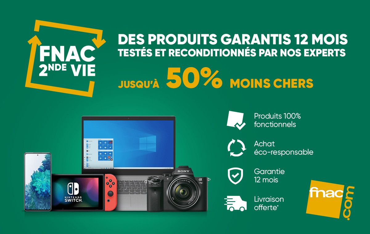 fnac deuxieme vie