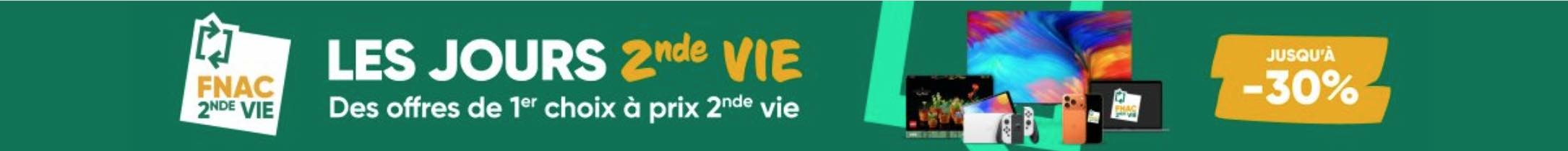 Fnac les Jours 2nde Vie 