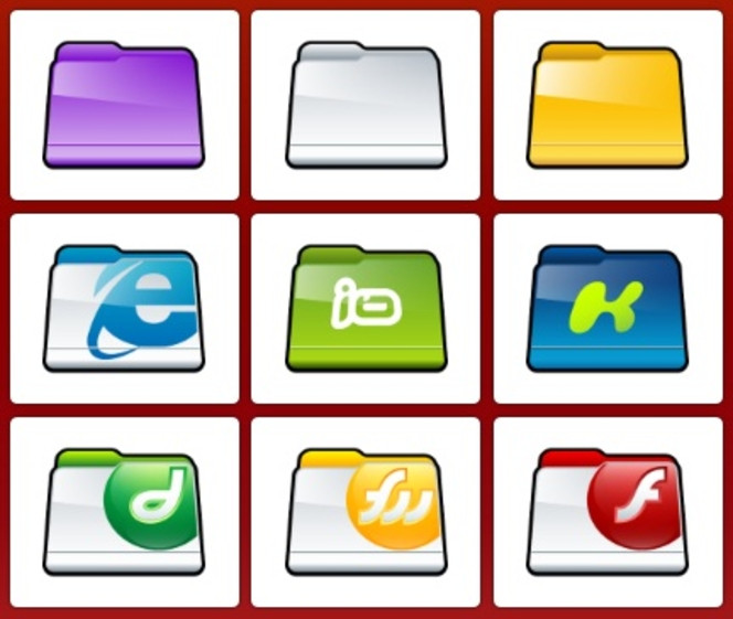 Folder Icons screen 1