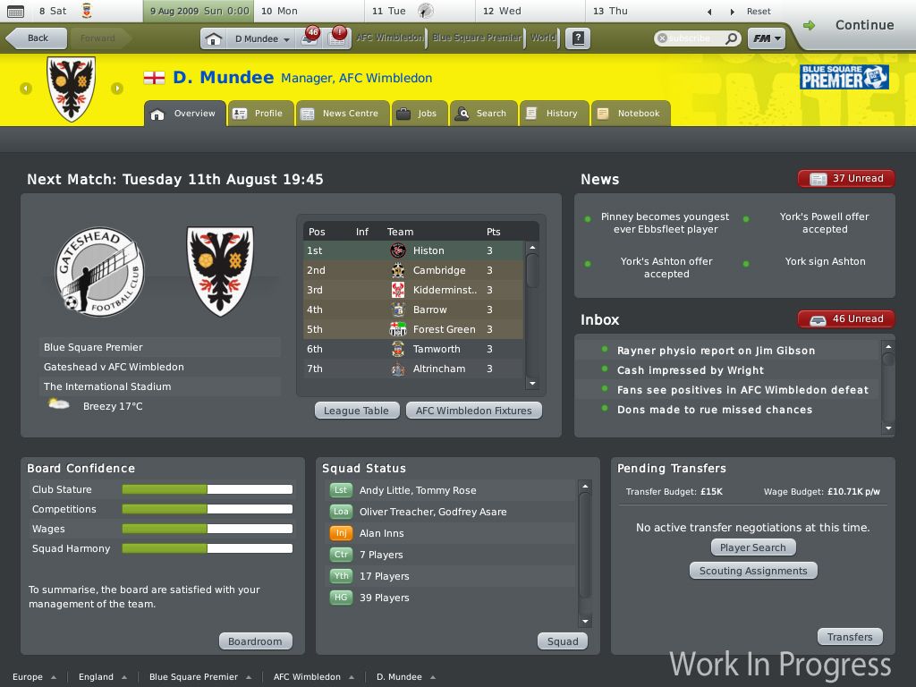 Football Manager 2010 - Image 1