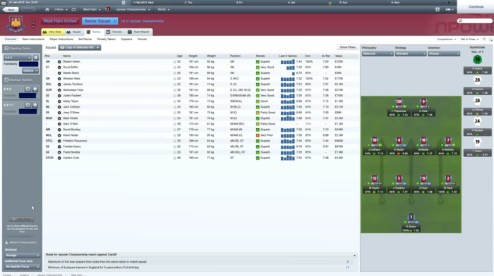 Football Manager 2012 screen1