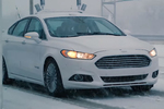 Ford voiture autonome neige
