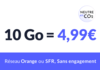 Un forfait mobile flexible à partir de 4,99 € et jusqu'à 20 Go sur Orange ou SFR 