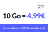 Un forfait mobile flexible à partir de 4,99 € et jusqu'à 20 Go sur Orange ou SFR 