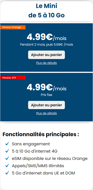 forfait youprice le mini