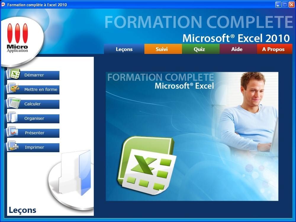 Formation complÃ¨te Ã  MicrosoftÂ® Excel 2010 screen 1