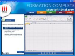 Formation complète à Microsoft® Excel 2010 screen 2