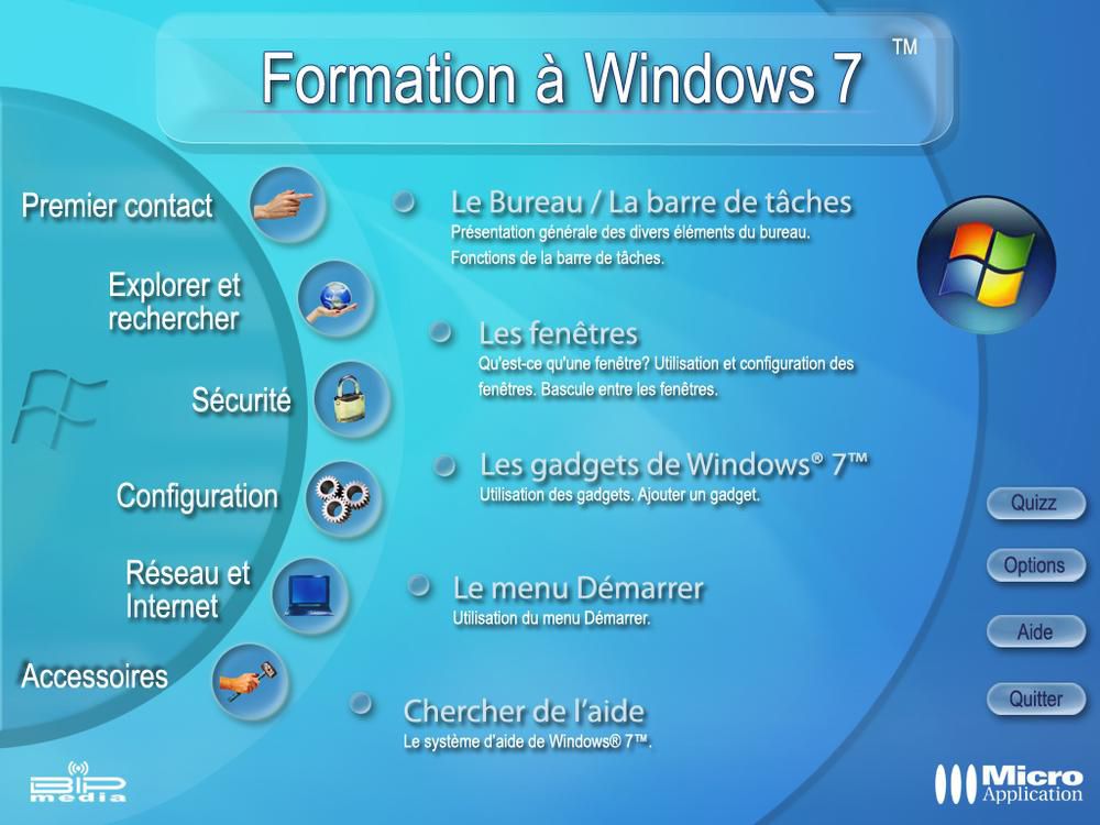 Formation complÃ¨te Ã  Windows 7 screen 1
