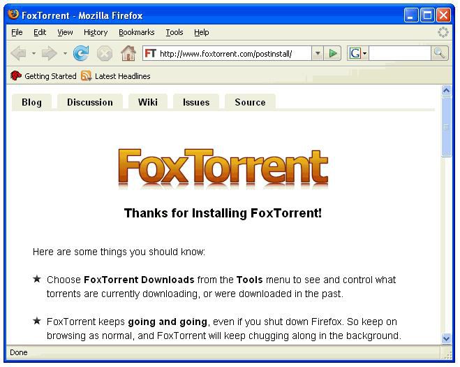FoxTorrent
