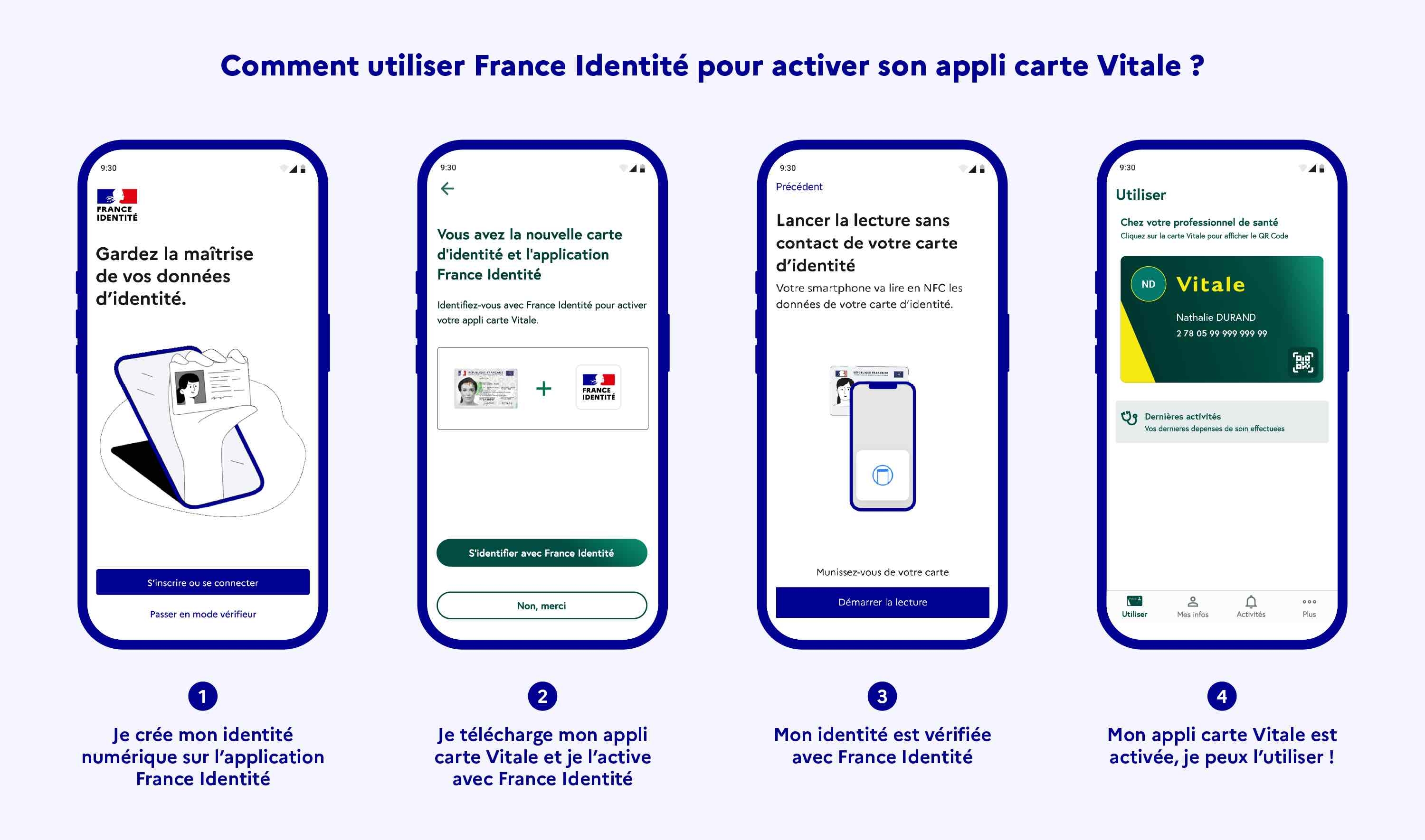 France Identite? - appli Carte Vitale.