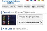 France Televisions site mobile