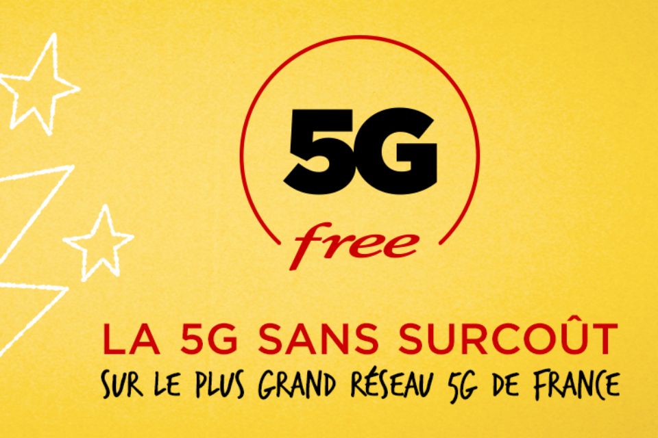 5G : Free refait le coup de la 4G avec du sans surcoût !