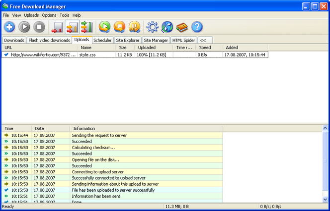 Free Download Manager screen2