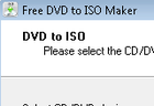 Free DVD ISO Maker : créer des images ISO de CD ou de DVD