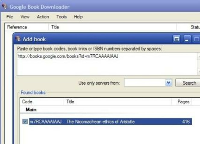 Free Google Books Downloader screen1