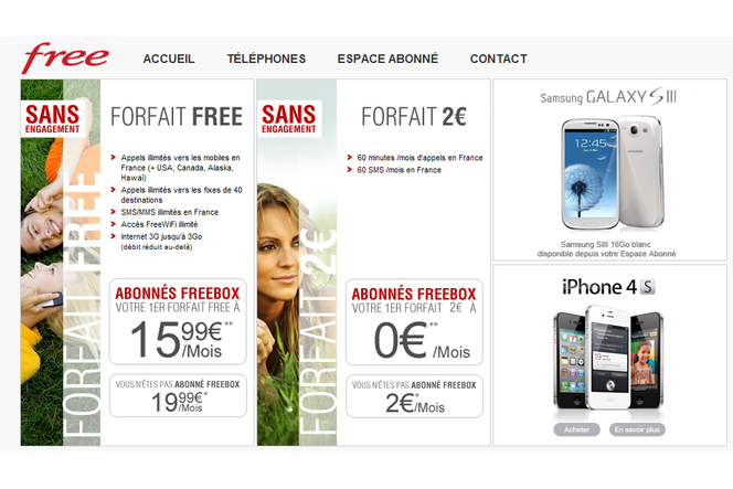 Free Mobile Samsuns Galaxy S3 1