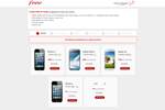 Free Mobile smartphones disponibles