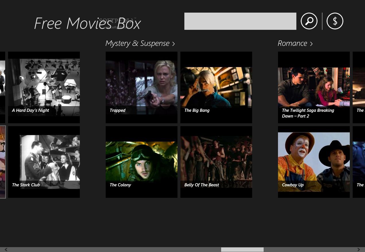 Free Movies Box screen1