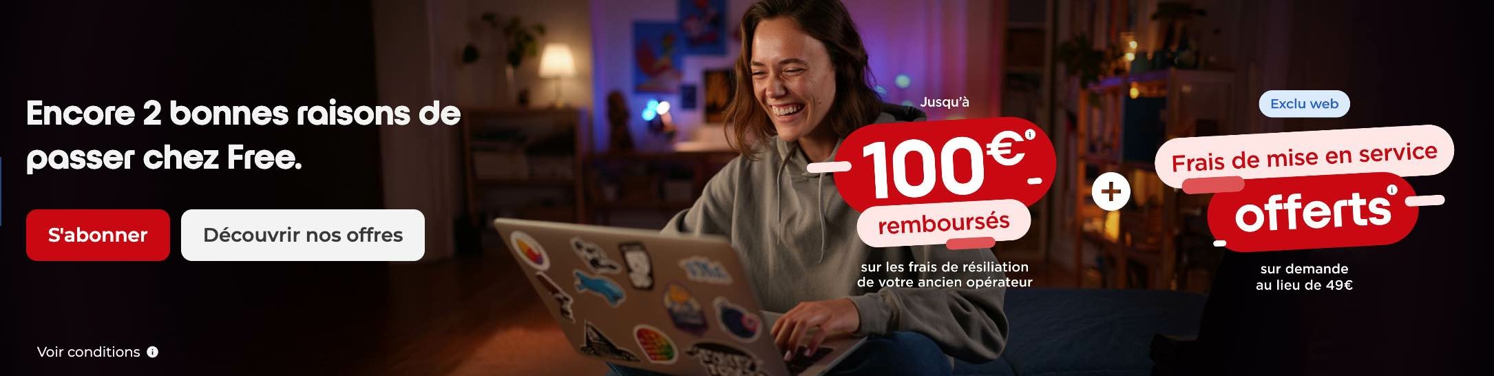 Free - offres de remboursement
