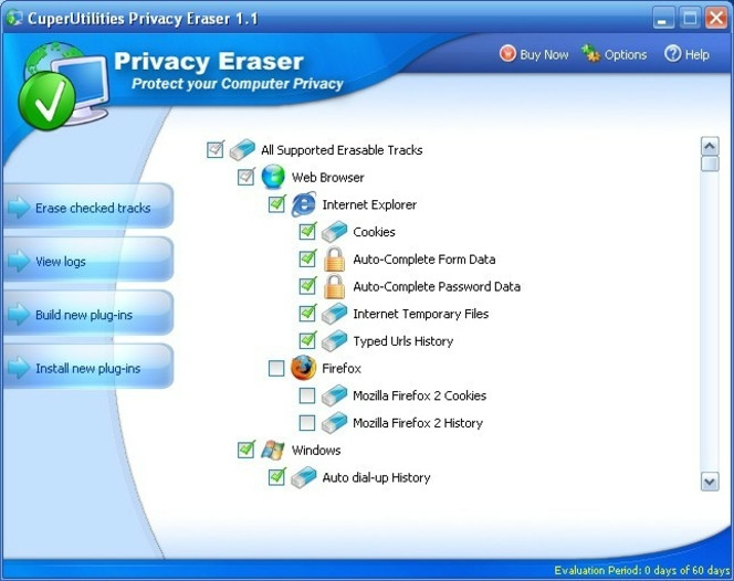 Free Privacy Eraser screen1