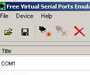 Free Virtual Serial Ports Emulator : créer et tester le fonctionnement des ports virtuels