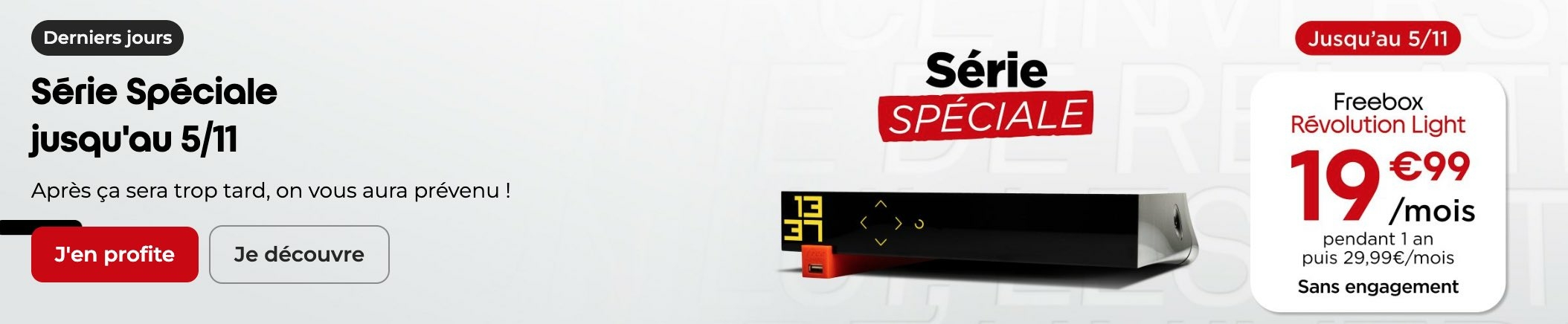 Freebox Re?volution Light