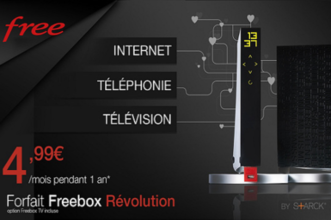 La Freebox Révolution à Prix Bradé Pendant Un An Maj 8679