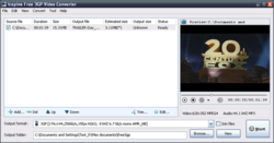 Freez 3GP Video Converter screen1