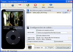 Freez iPod Video Converter screen1