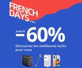 French Days AliExpress : dernier jour des promotions de FOLIE (montres, smartphones, écouteurs, robots,...)