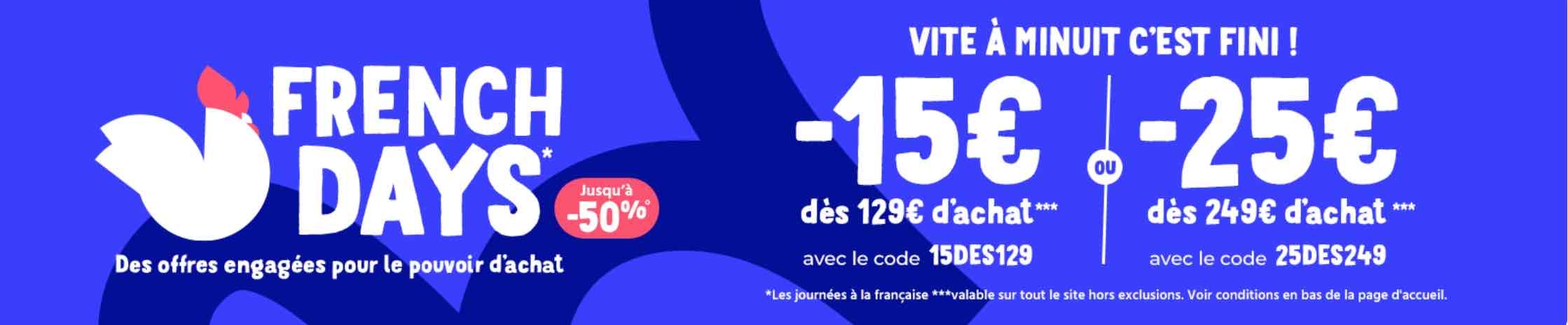 French Days Cdiscount 2025 - dernier jour