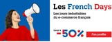 Bon plan : Amazon offre 10 € pour 50 € d'achat pour les "French Days"