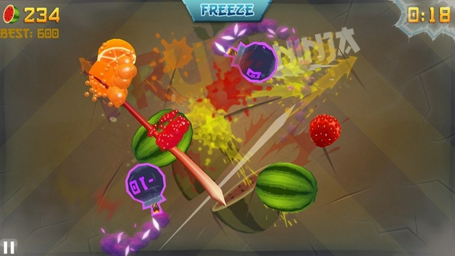 Fruit Ninja screen2