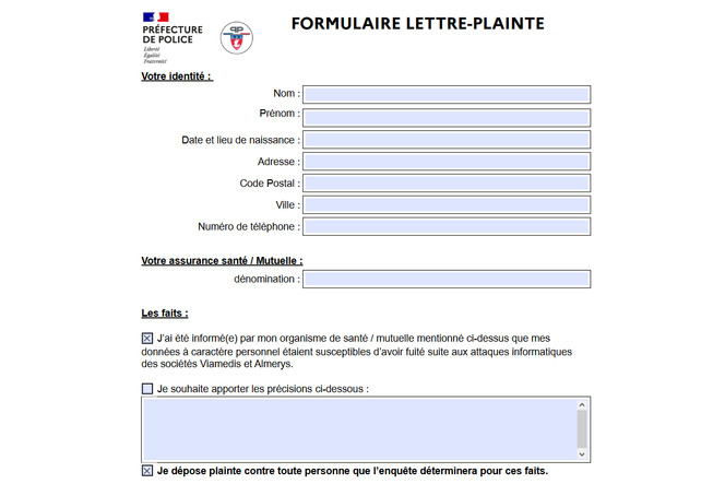 fuite-donnees-sante-formulaire-lettre-plainte