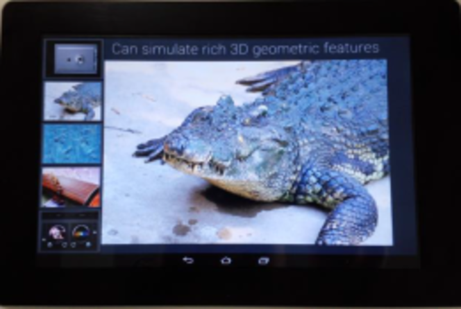 Fujitsu texture tablette