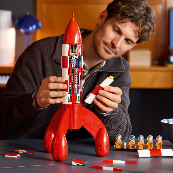 Tim und Struppi's Rakete LEGO Ideas (21367).
