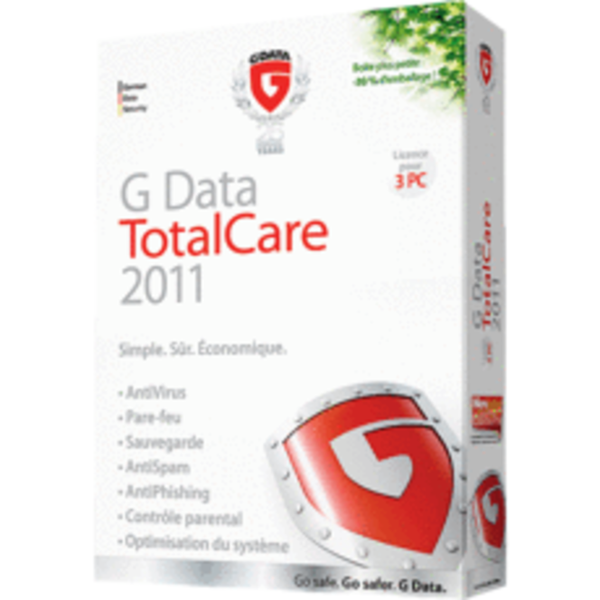 G DATA TotalCare 2011 boite