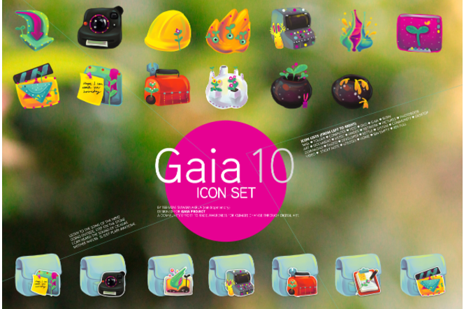 Gaia 10 Icons