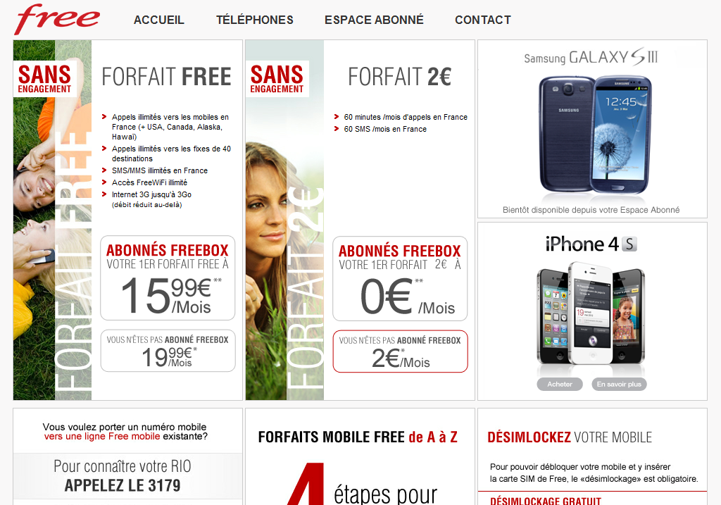 Galaxy S III Free Mobile 1