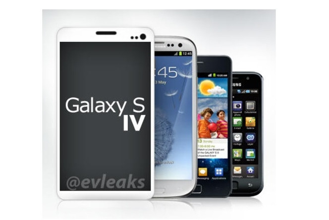 Galaxy S IV rendu logo
