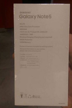 Galaxy Note 5 packaging 02
