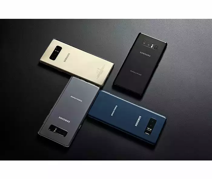Galaxy Note 8 coloris
