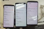 Galaxy S8 teinte rouge ecran
