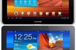 Galaxy Tab comparaison