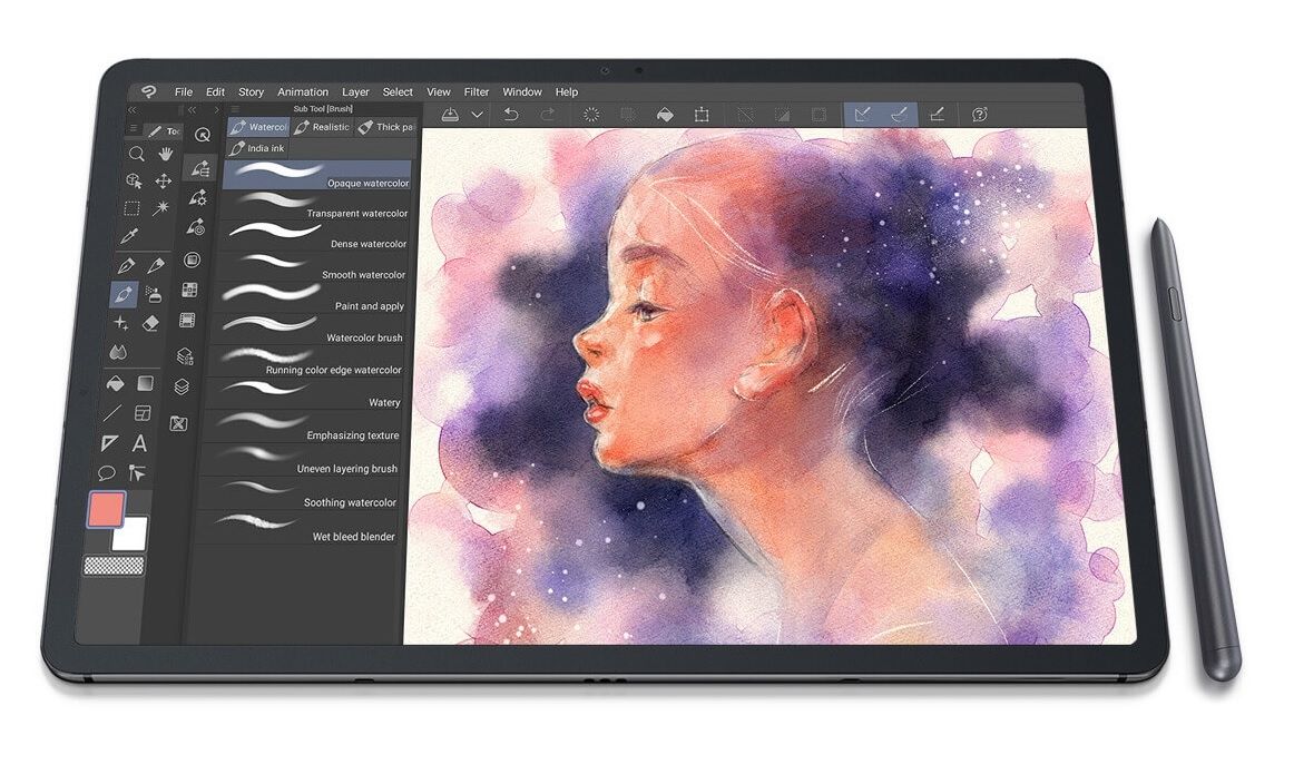 Galaxy Tab S7 Clip Studio Paint