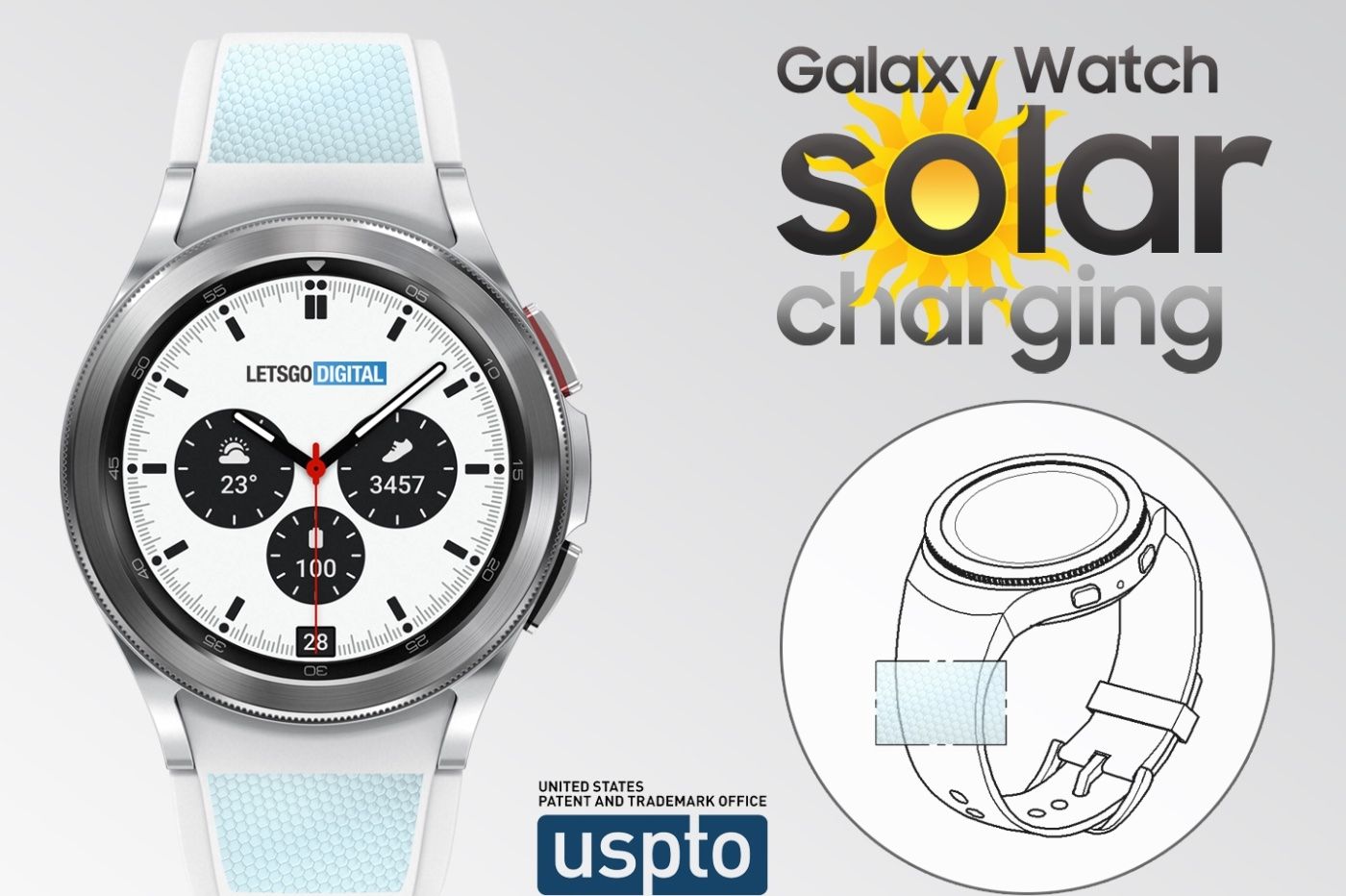 Galaxy Watch solaire